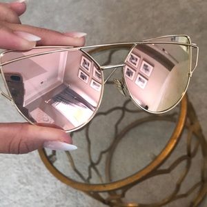Rose gold Sunglasses